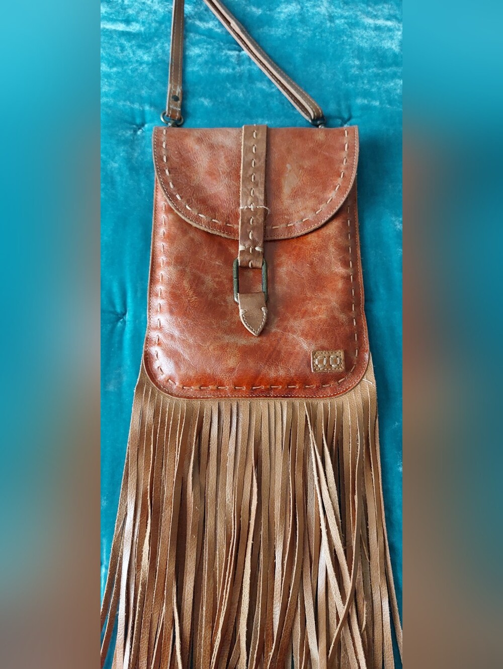 Bed Stu Leather Fringe Crossbody